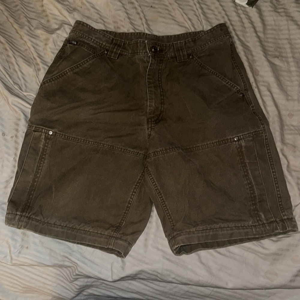 Sorel Green Cargo Shorts Size 34
